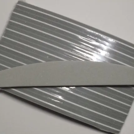 Halbmond-Buffer grau 100/180 Spar-Paket 10 Stück