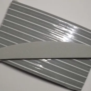 Halbmond-Buffer grau 100/180 Spar-Paket 10 Stück