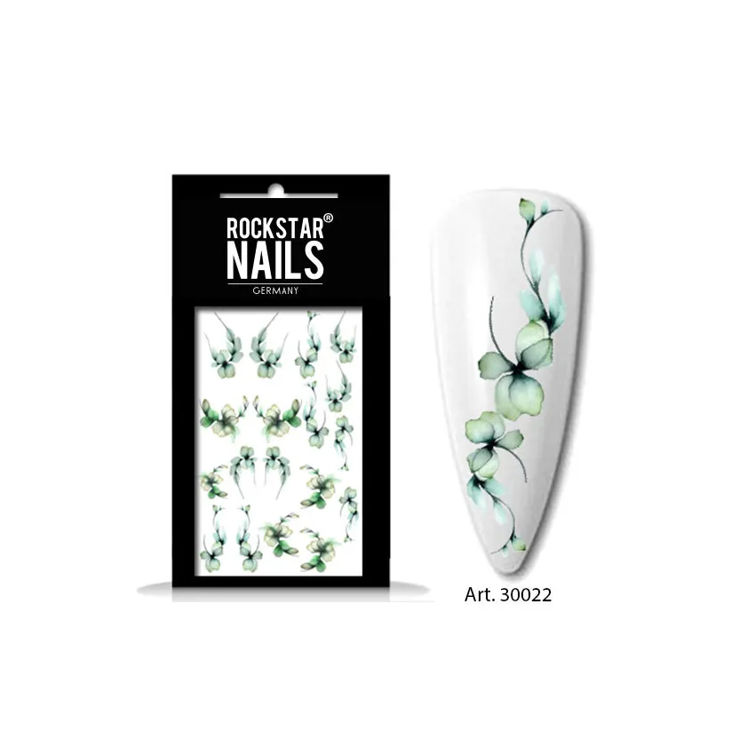Nail Art Tattoo 30022