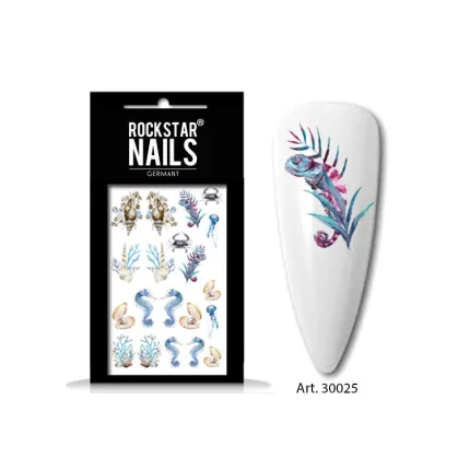 Nail Art Tattoo 30025