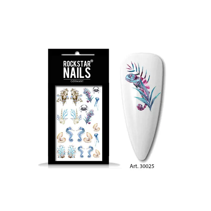 Nail Art Tattoo 30025