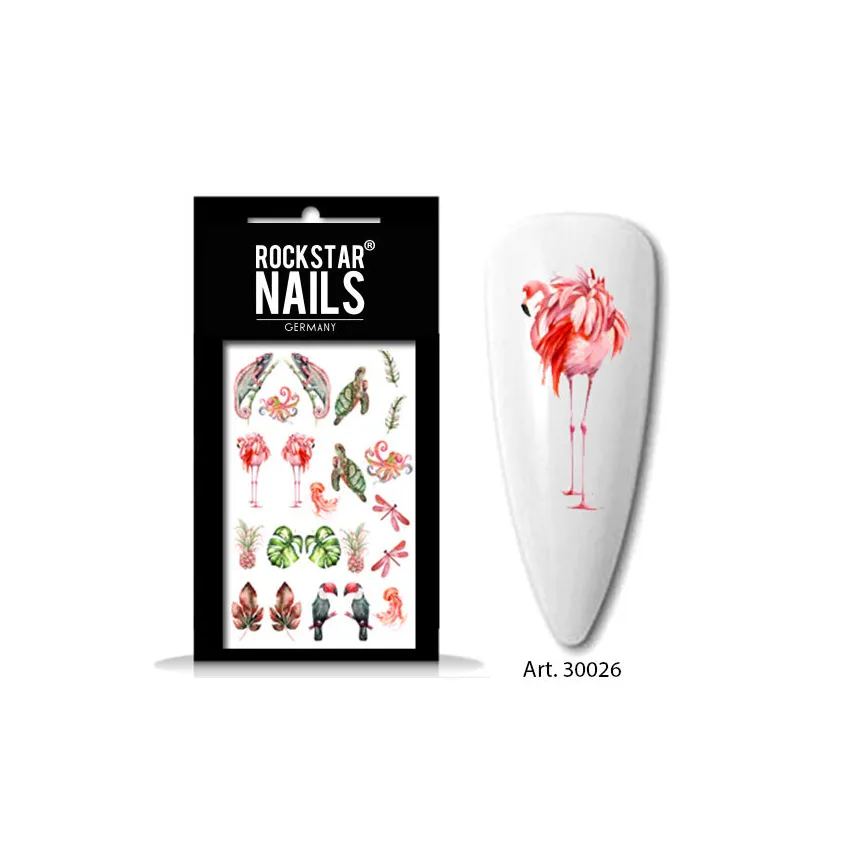 Nail Art Tattoo 30026