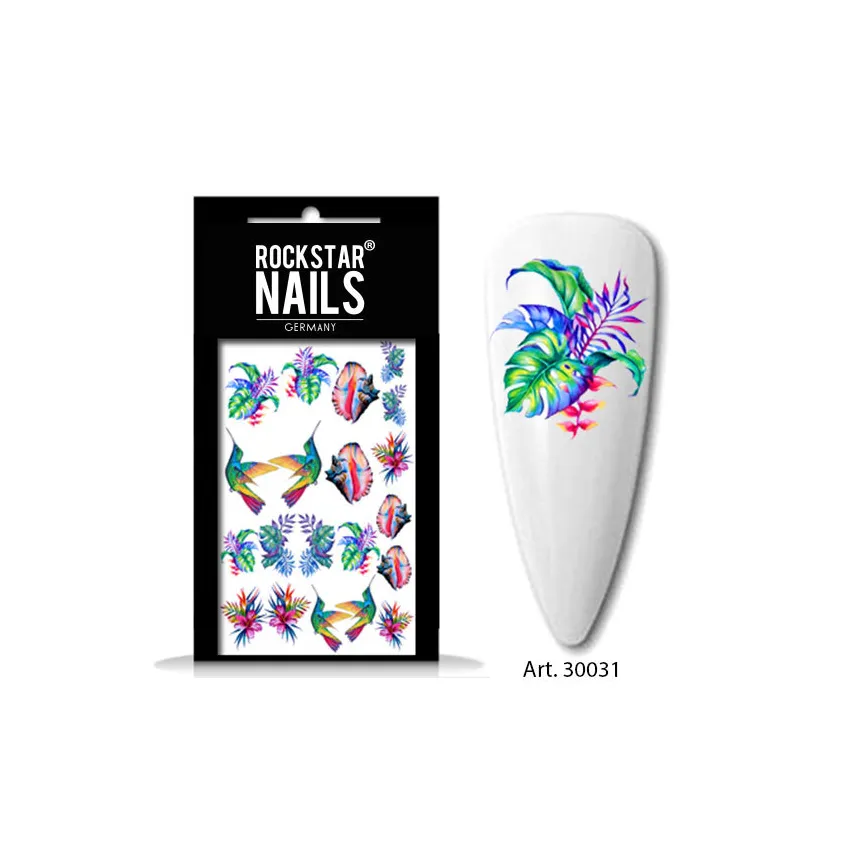 Nail Art Tattoo 30031