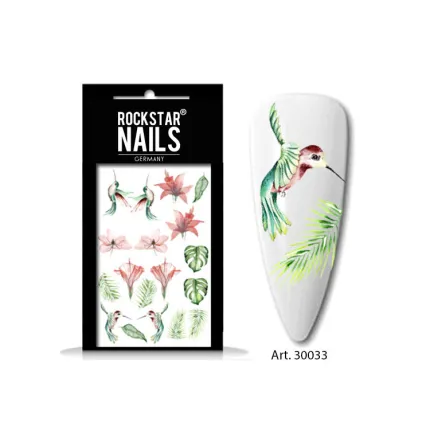 Nail Art Tattoo 30033