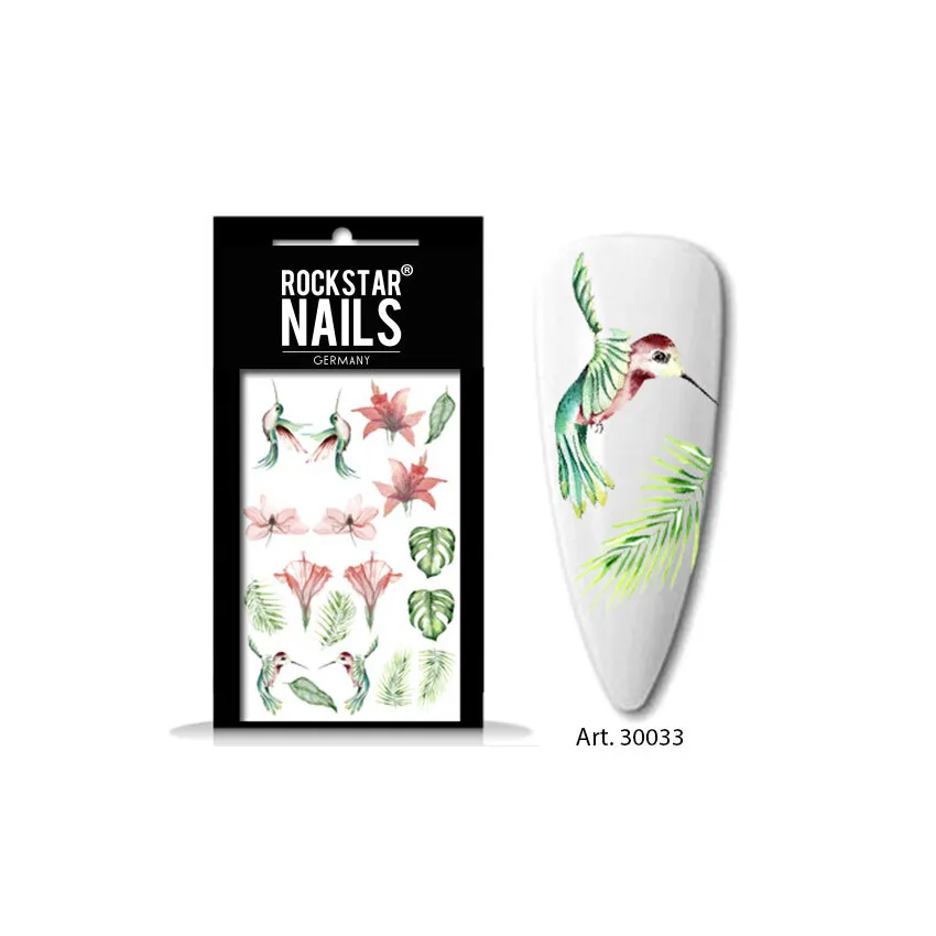 Nail Art Tattoo 30033