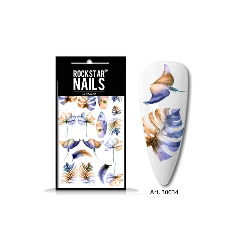 Nail Art Tattoo 30034