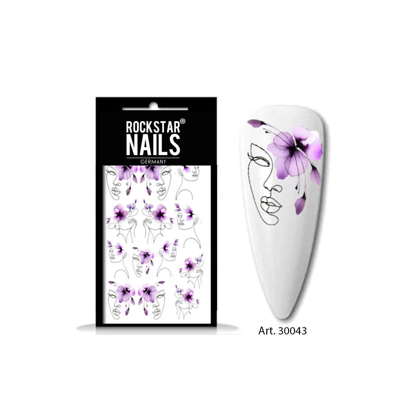 Nail Art Tattoo 30043