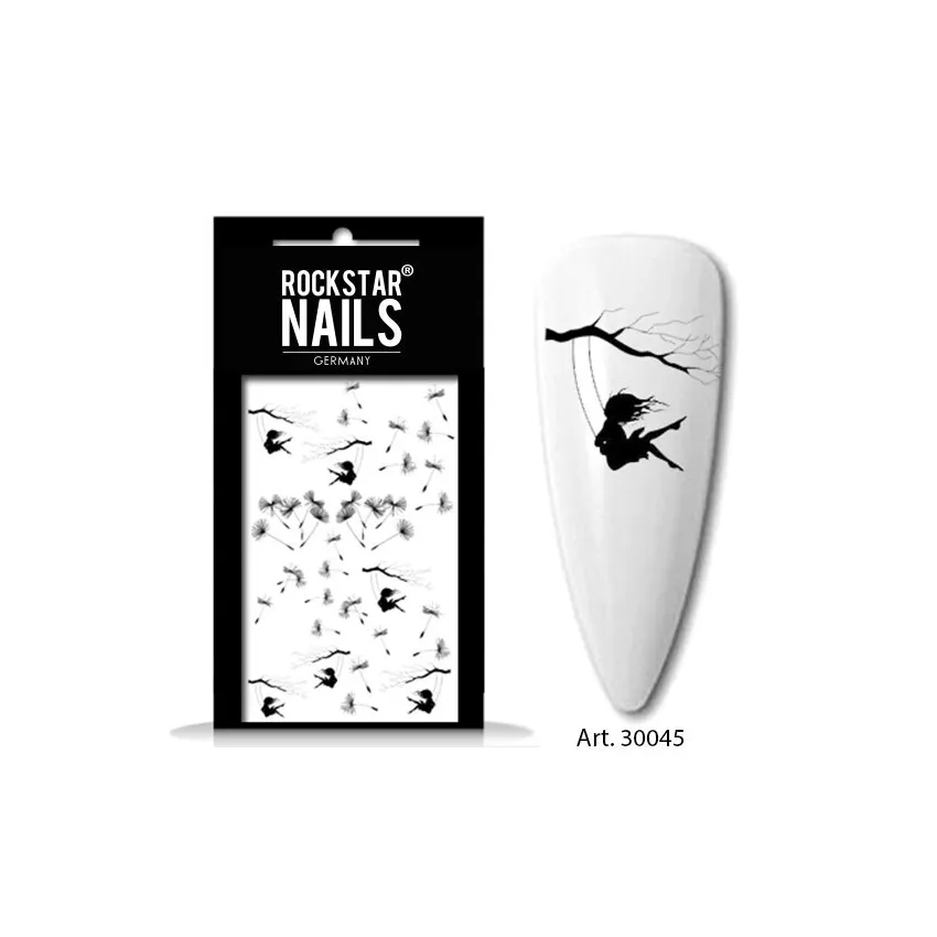 Nail Art Tattoo 30045