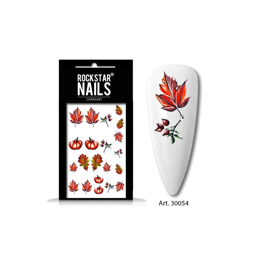 Nail Art Tattoo 30054