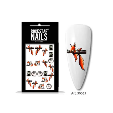 Nail Art Tattoo 30055