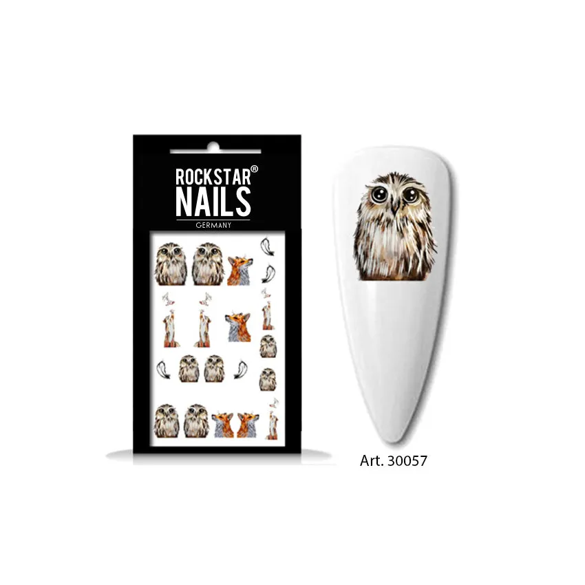 Nail Art Tattoo 30057