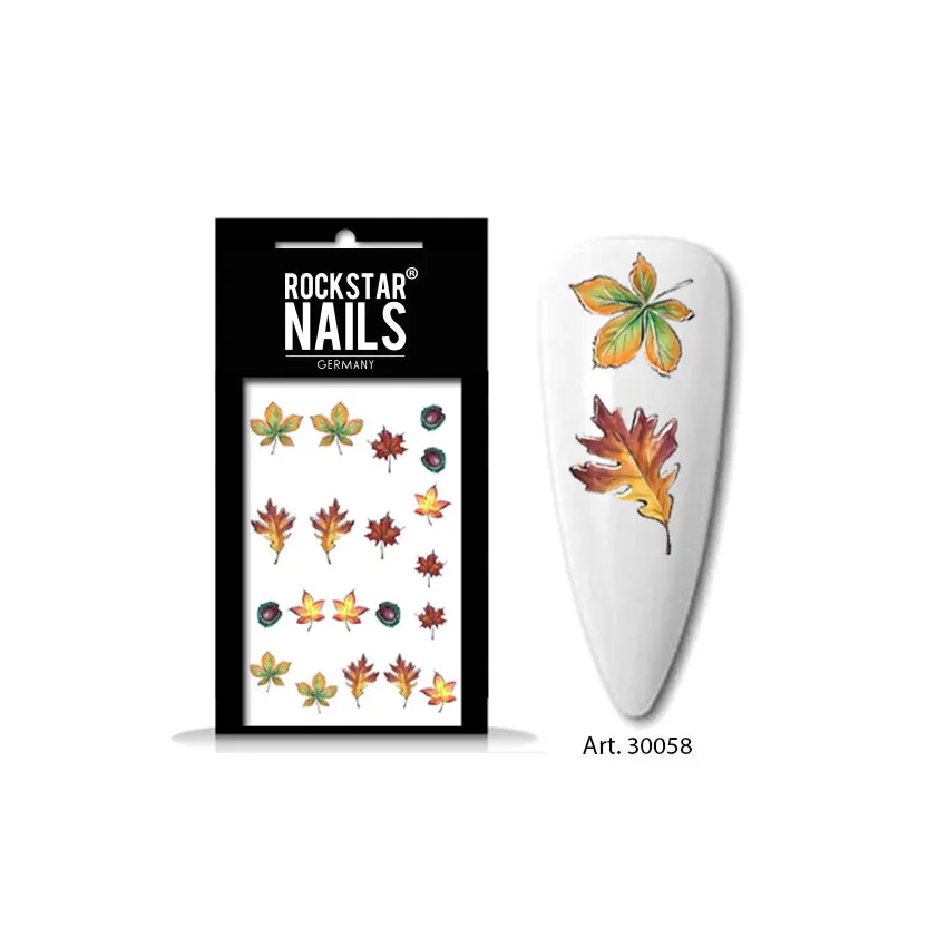 Nail Art Tattoo 30058