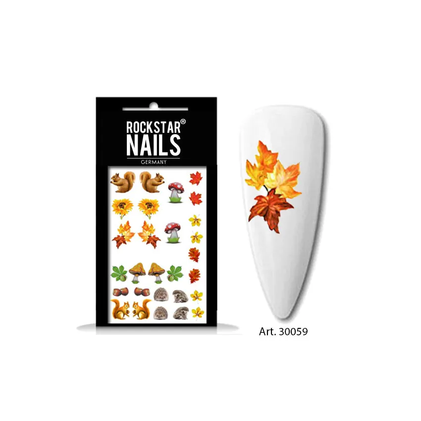 Nail Art Tattoo 30059