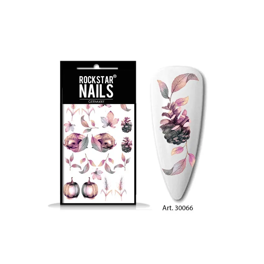 Nail Art Tattoo 30066