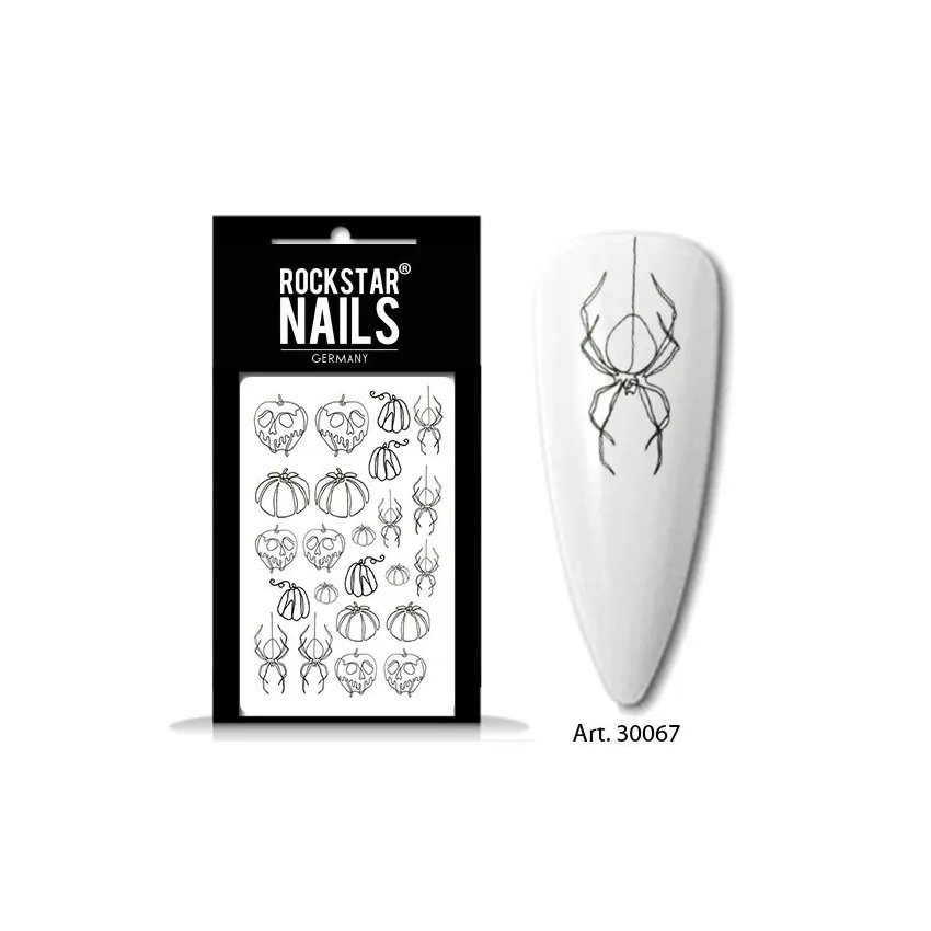 Nail Art Tattoo 30067
