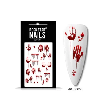 Nail Art Tattoo 30068
