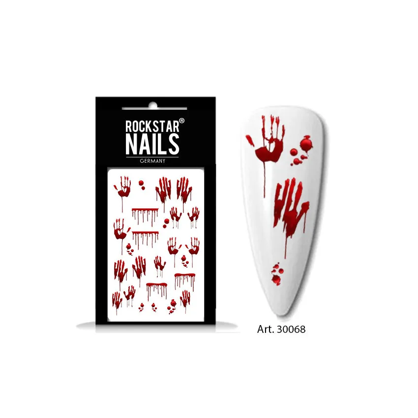 Nail Art Tattoo 30068