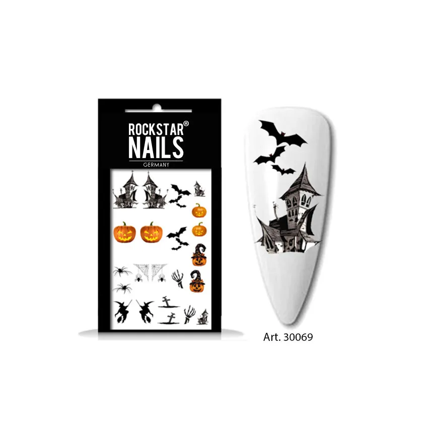 Nail Art Tattoo 30069