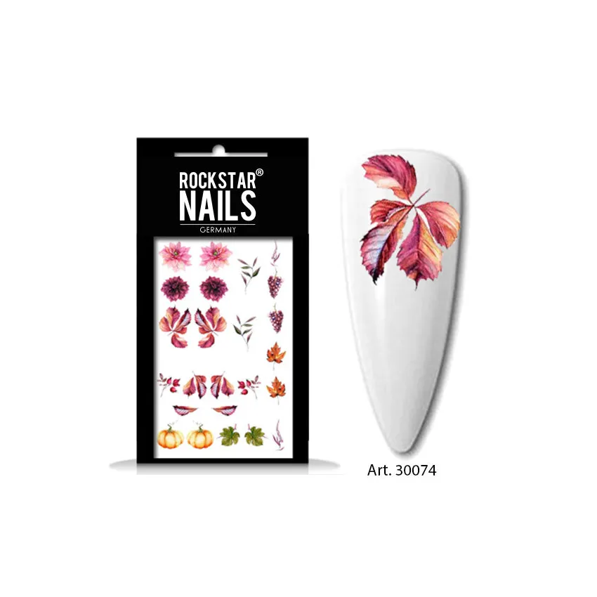 Nail Art Tattoo 30074