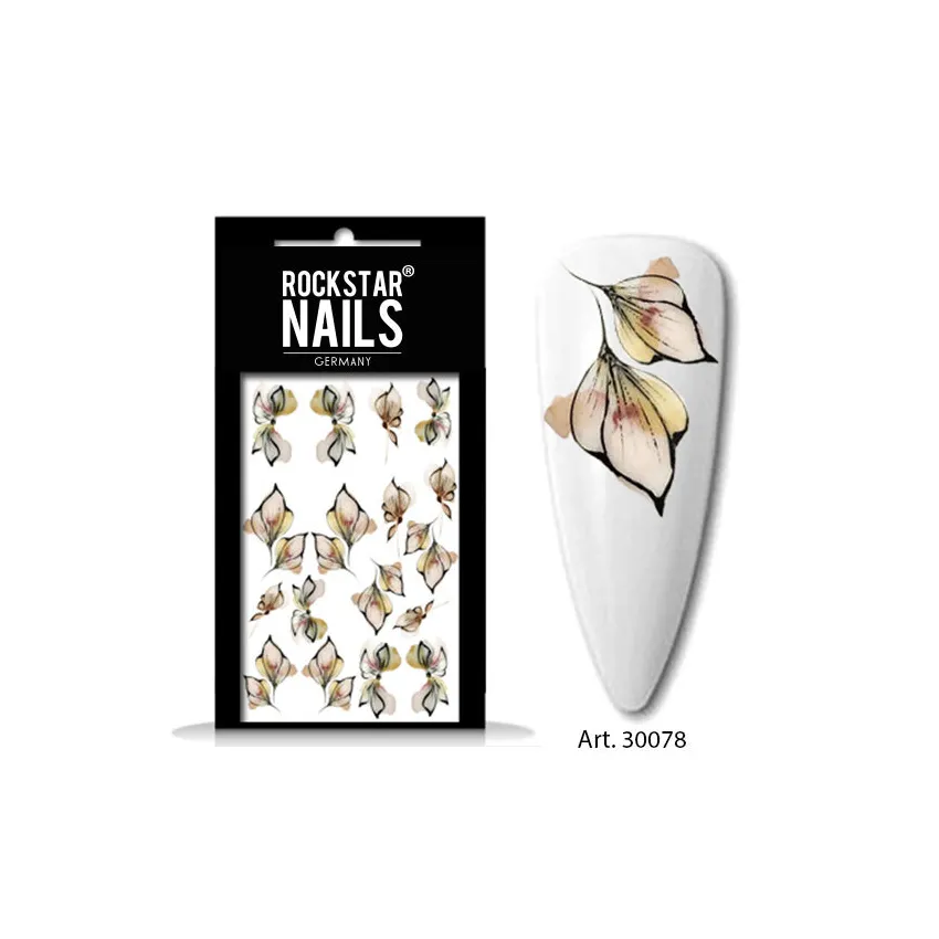 Nail Art Tattoo 30078
