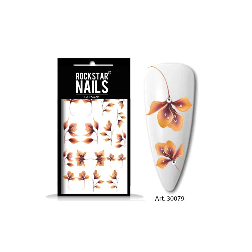 Nail Art Tattoo 30079