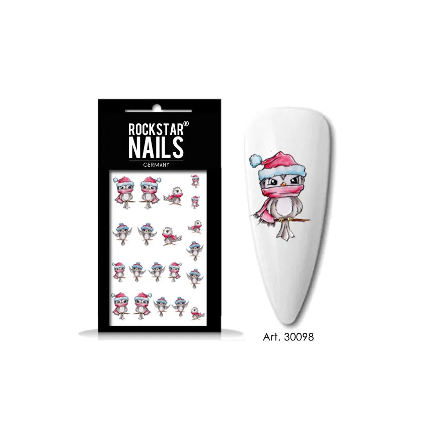 Nail Art Tattoo 30098