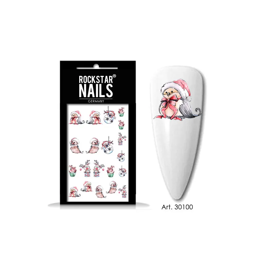 Nail Art Tattoo 30100