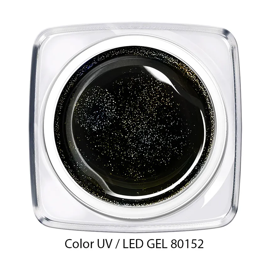 Color Gel glam diamant schwarz 80152