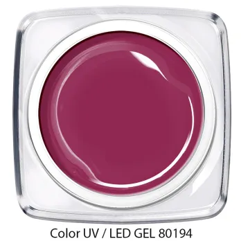 Color Gel Mittleres Burgundy Lila 80194