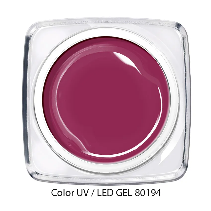 Color Gel Mittleres Burgundy Lila 80194