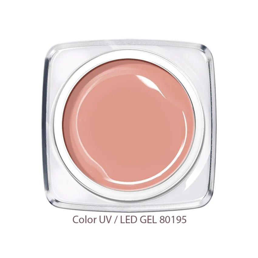 UV / LED Color Gel Nude Puder Braun 80195