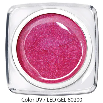 Color Gel - dunkles glimmer pink 80200