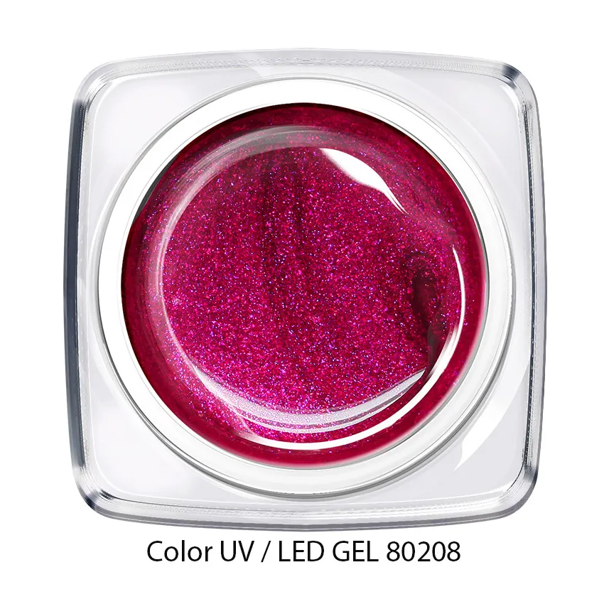 Color Gel - glitter magenta 80208
