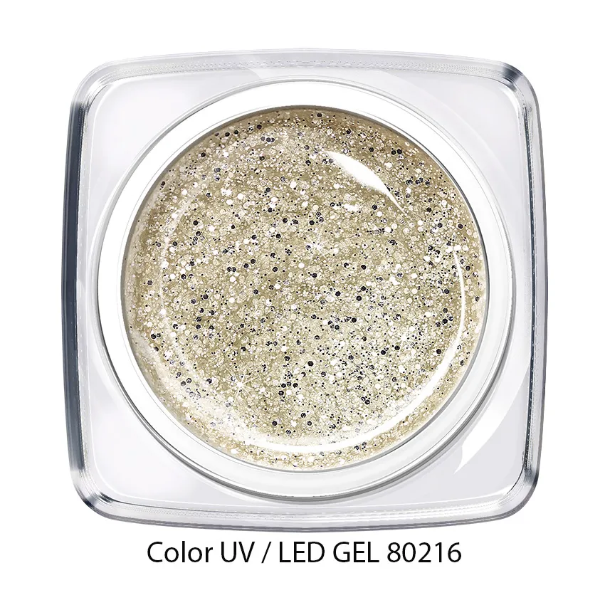Color Gel funkelndes Creme Weiss 80216