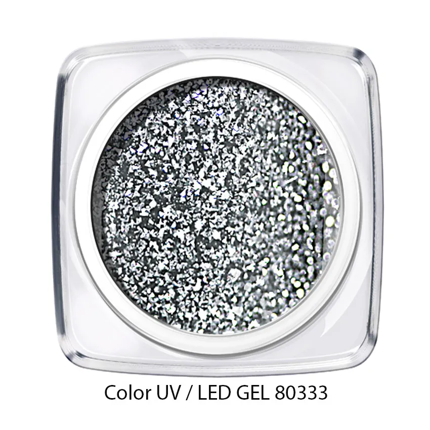 Color Gel Disco Silber 80333