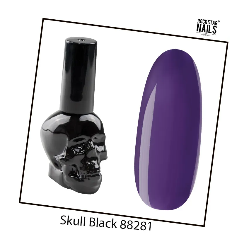 SKULL BLACK - Stiefmütterchen Lila 88281
