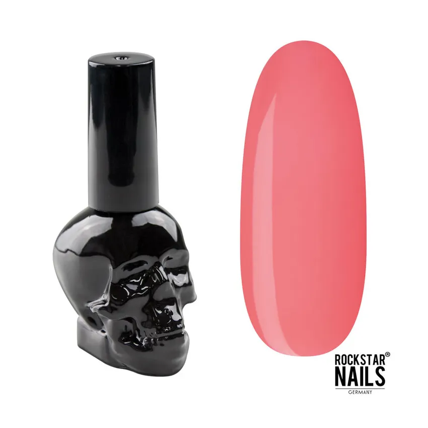 SKULL BLACK - Tiefes Puder Rosa 88289