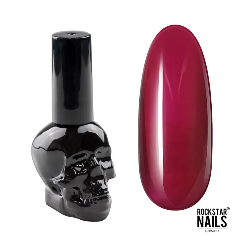 SKULL BLACK - Tiefes Wein Rot 88306