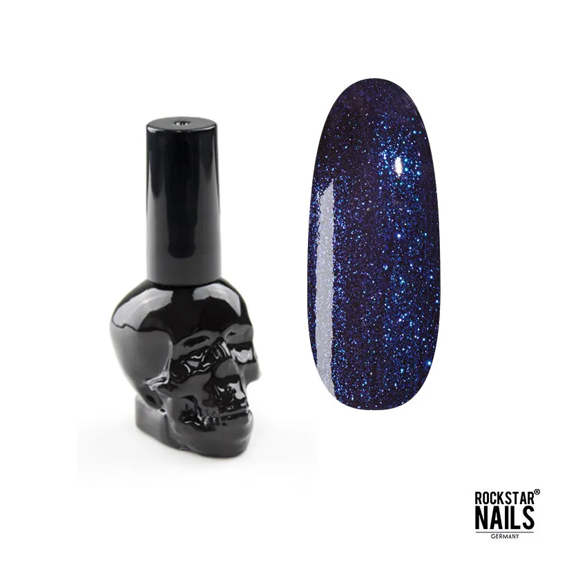 SKULL CLEAR  glitter blau 14 ml 89297