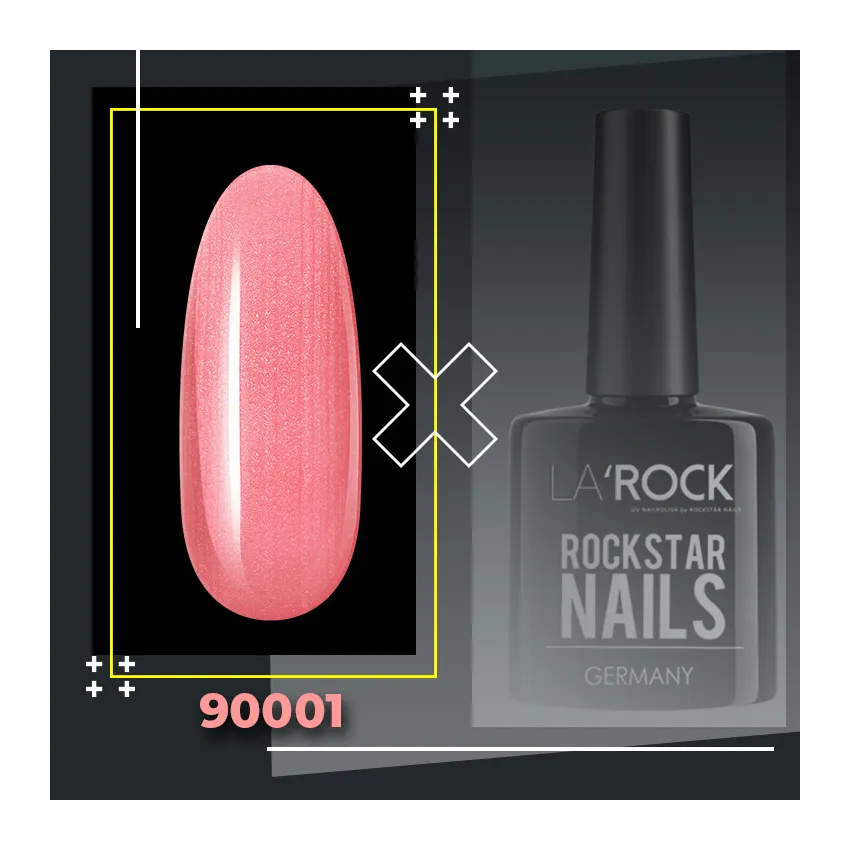 GELLACK glitter baby rosa 7,5 ml 90001
