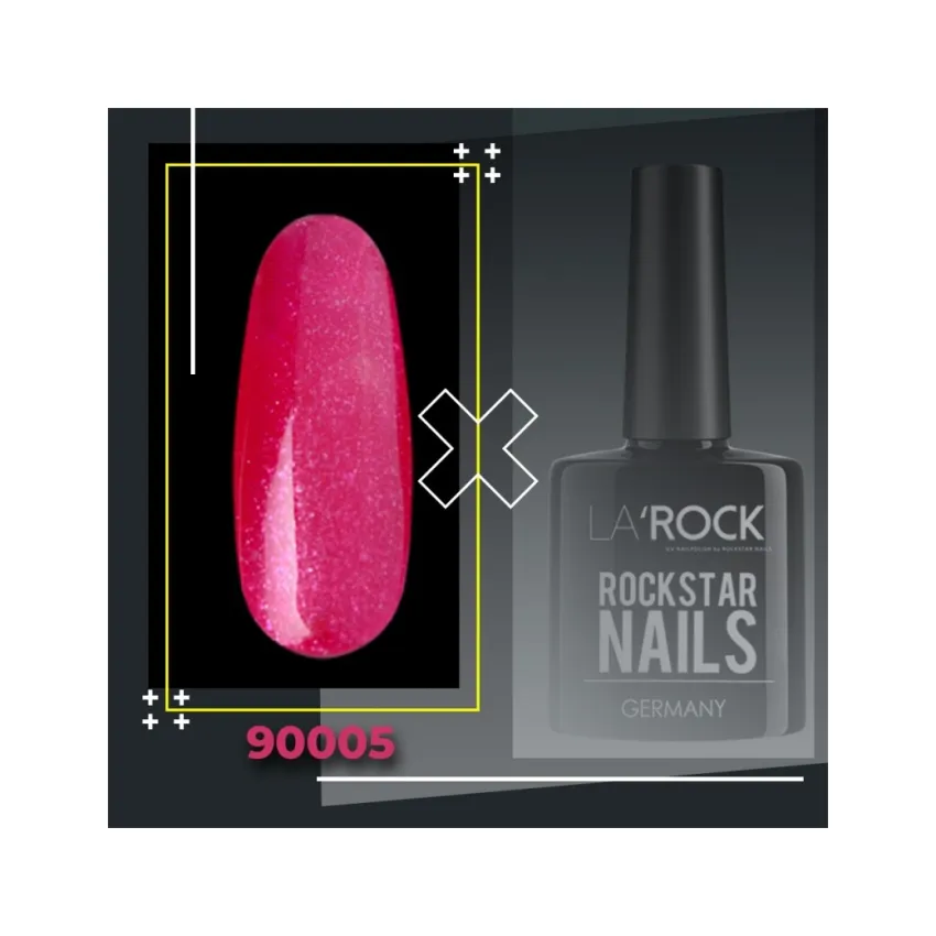 GELLACK glitter wein rot 7,5 ml 90005