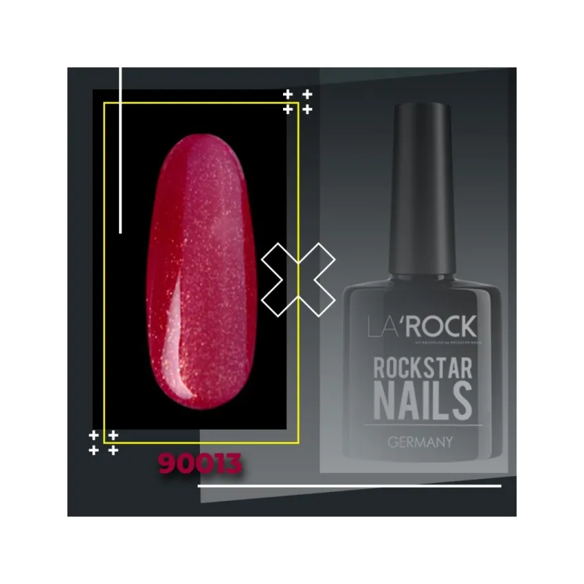 GELLACK glitter violett rot 7,5 ml 90013
