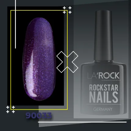 GELLACK glitter indigo lila 7,5 ml 90033