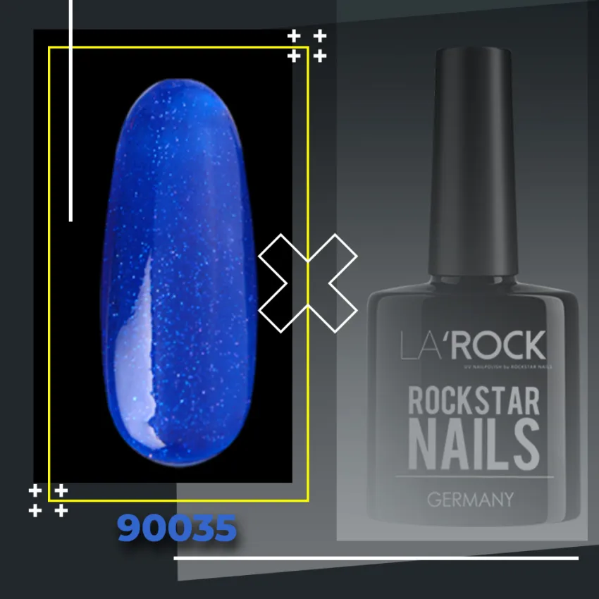 GELLACK glitter royal blau 7,5 ml 90035