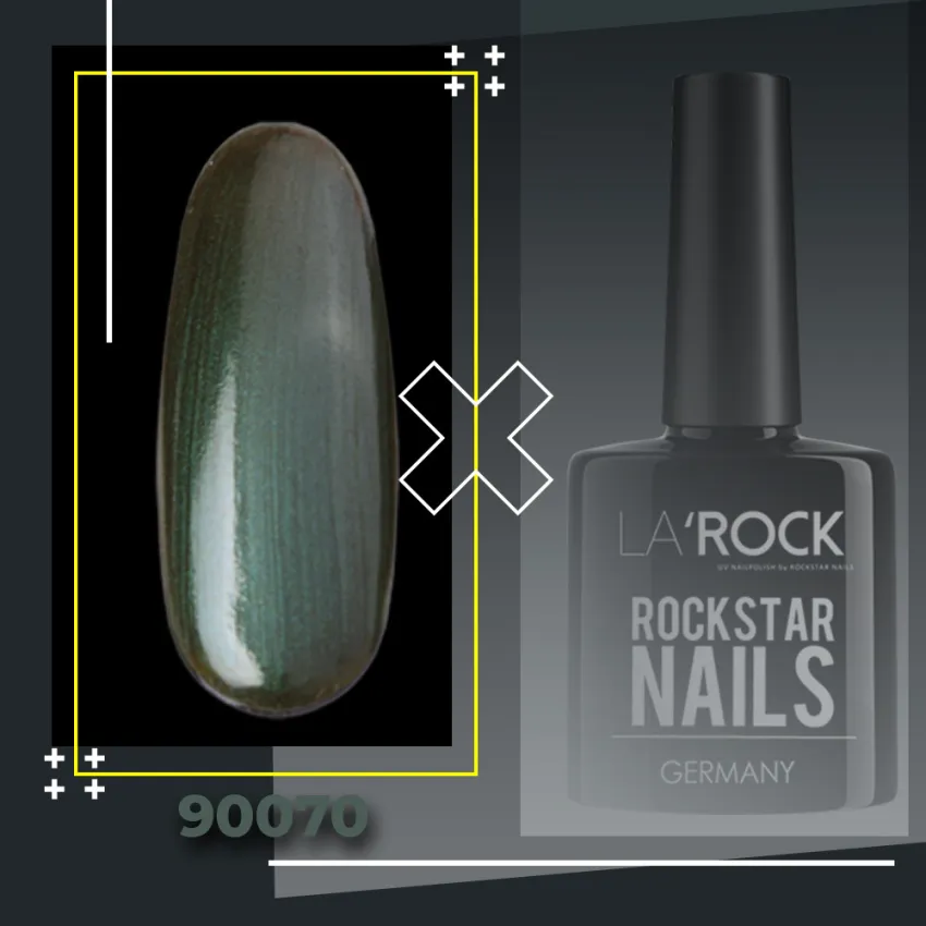 GELLACK metallic braun grün 7,5 ml 90070