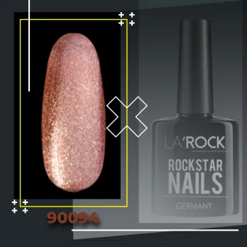 GELLACK glitter braun 7,5 ml 90094