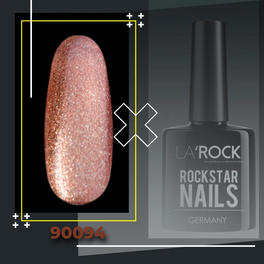 GELLACK glitter braun 7,5 ml 90094