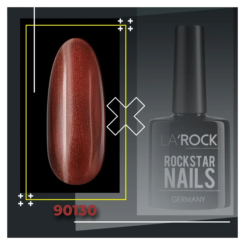 GELLACK glimmer kastanien braun 7,5 ml 90130