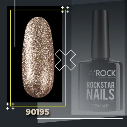 GELLACK glitter gold 7,5 ml 90195