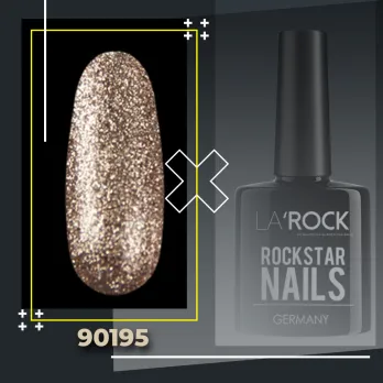 GELLACK glitter gold 7,5 ml 90195
